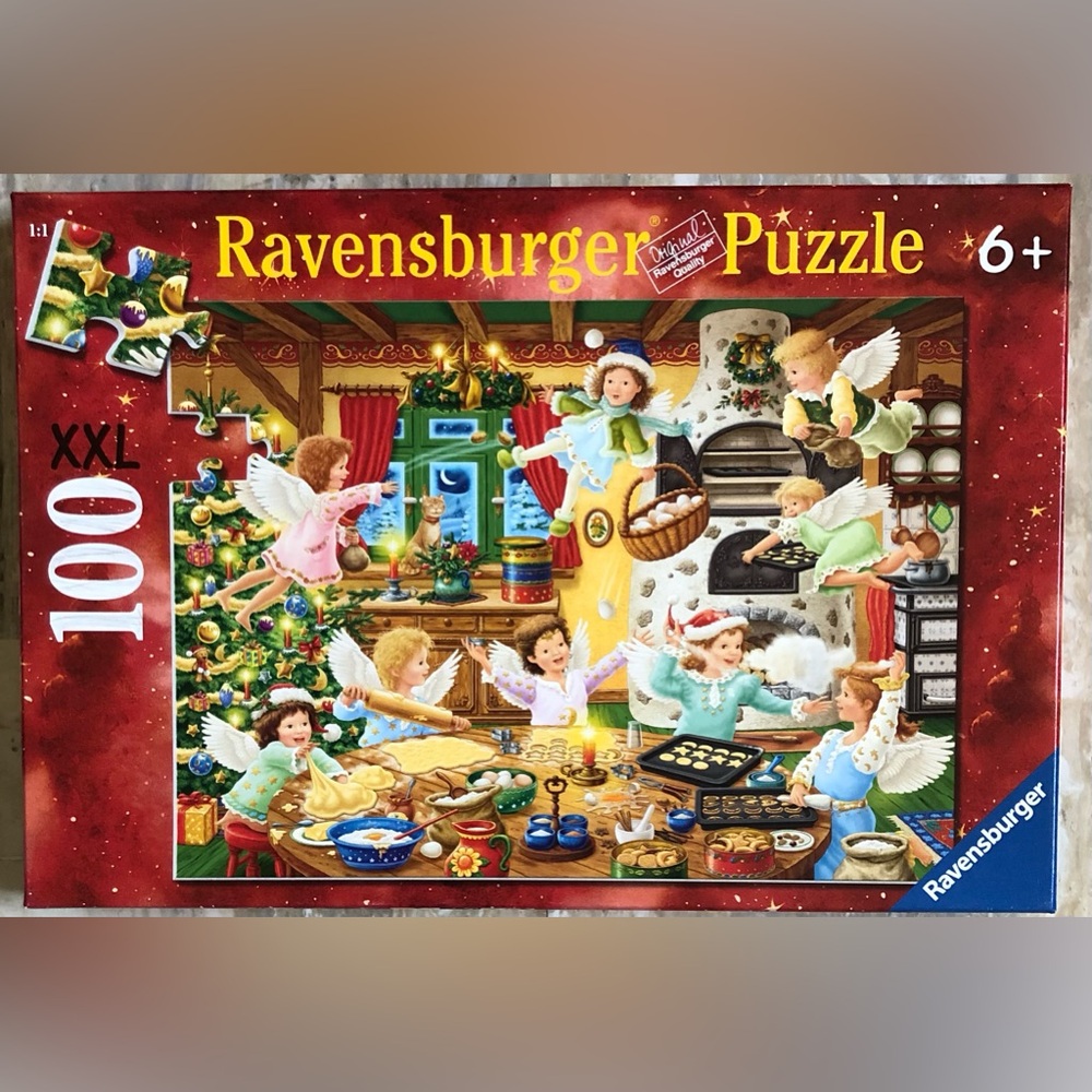 Ravensburger 100 piece XXL Puzzle “Angelic Bakery”. Complete.
